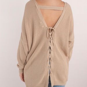 TOBI Cozy Up Toast Sweater